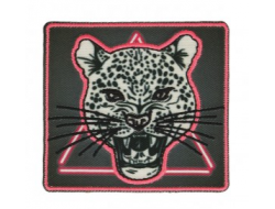 Écusson thermocollant - Panthère fluo