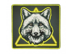 Écusson thermocollant - Renard fluo