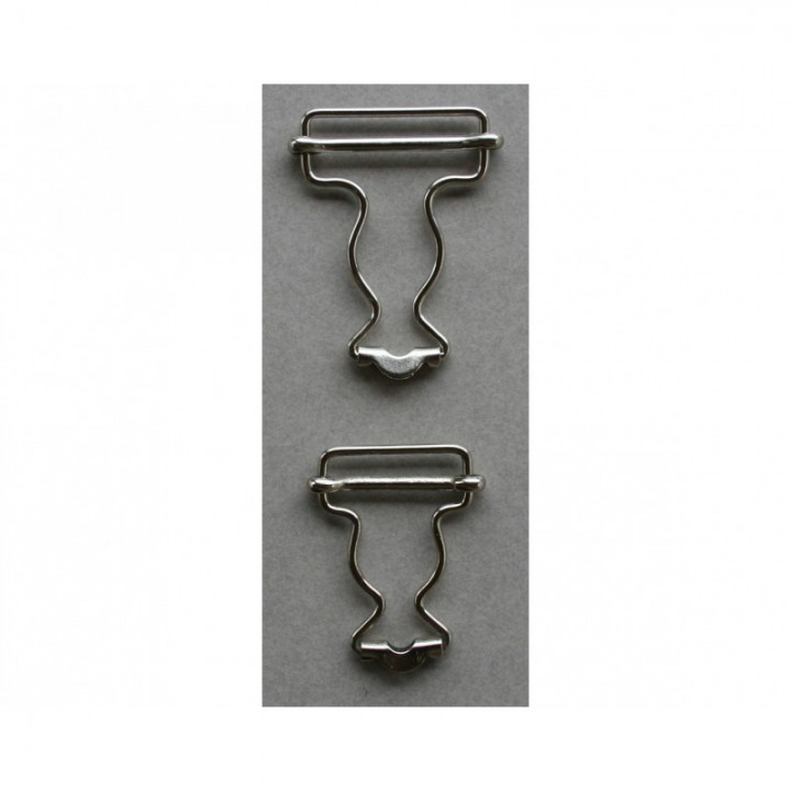 Boucle salopette Coloris Argent  - 1