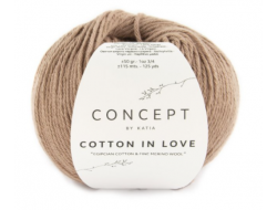 Coton égyptien et laine mérinos cotton in love - Katia
