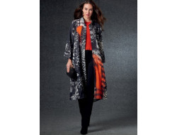 Patron veste longue femme - Vogue 1756