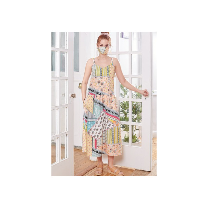 Robe et masque femme - Mc Call's M8214  - 2