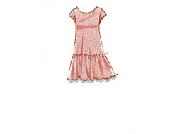 Robe et masque femme - Mc Call's M8214  - 5