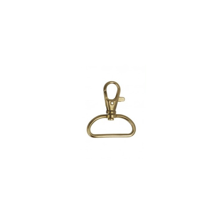 Mousqueton métal bronze - 25 ou 30 mm  - 2