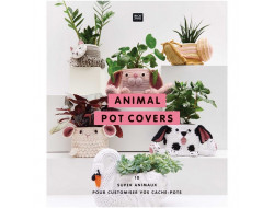 Livre Animal Pot Covers - Rico Design