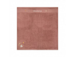 Serviette de toilette 100 x 100 - Ecureuil marsala