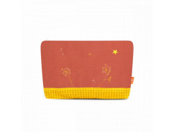 Pochette trousseau brique