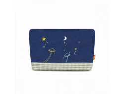 Pochette trousseau Bleu nuit