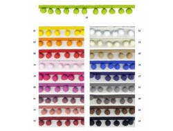 Galon pompons