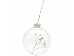 Boule de Noël Gypsophile - Rico Desgn