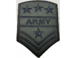 Écusson thermocollant ARMY kaki