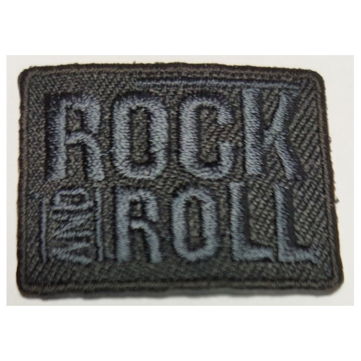 Écusson thermocollant Rock and Roll