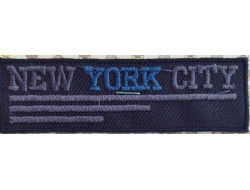 Écusson thermocollant New York City bleu