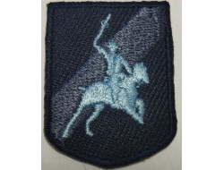 Écusson thermocollant joueur polo bleu
