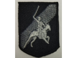 Écusson thermocollant joueur polo gris