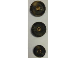 Bouton marron/bronze