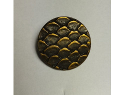 Bouton métal bronze