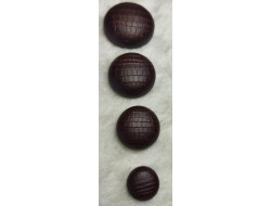 Bouton marron 15, 22, 28, 34 mm