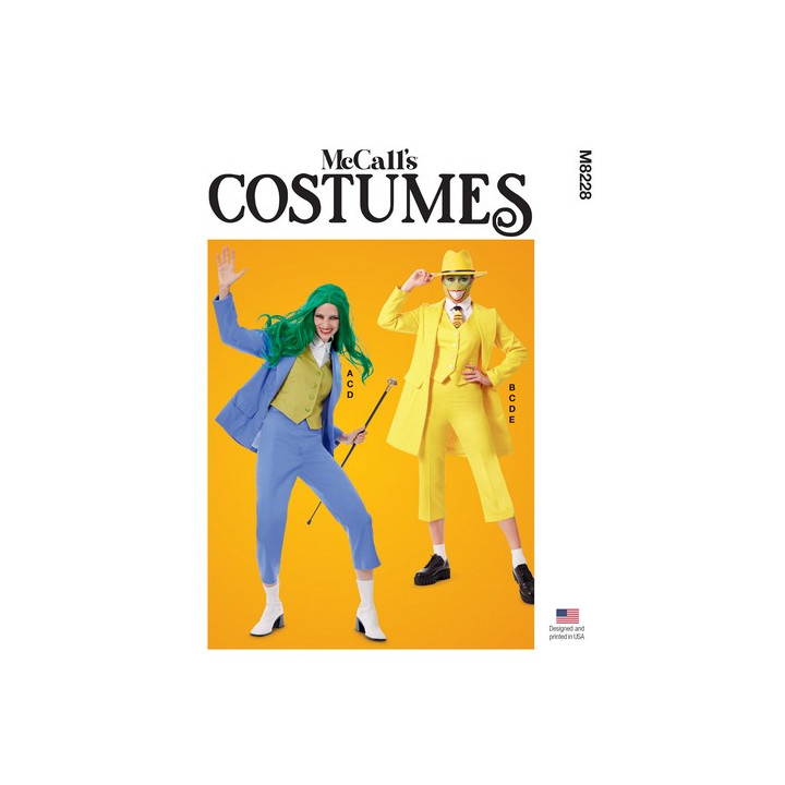 Costumes adulte - Mc Call's M8228