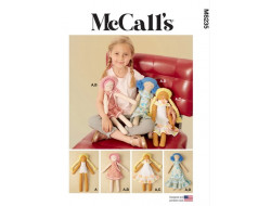 poupée de chiffon -  Mc Call's - M8235