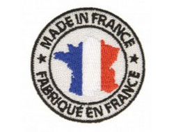 Écusson thermocollant Fabriqué en France