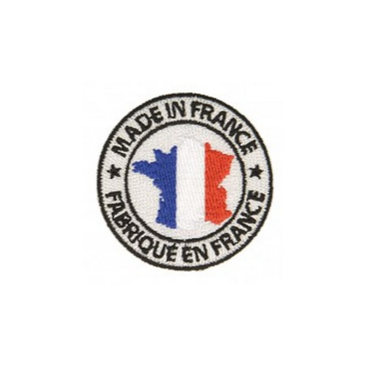 Écusson thermocollant Fabriqué en France