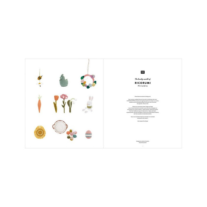 Livre Ricorumi - Charming Spring, Rico Design Rico Design - 2