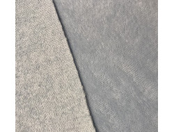 Tissu éponge microfibre de bambou bleu ciel