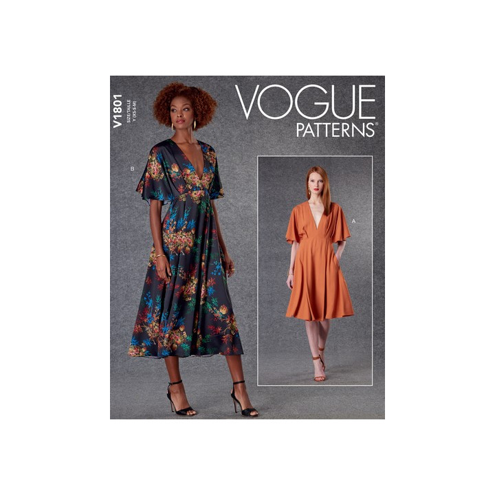 Patron de robe - Vogue V1801