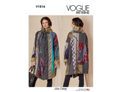 Patron manteau femme - Vogue 1816