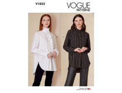 Patron  Chemise femme - Vogue 1823