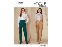 Patron de pantalon - Vogue 1829
