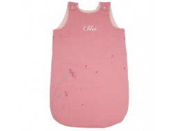 Gigoteuse vieux rose 6/18 mois