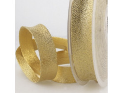 Biais lurex brillant - Doré
