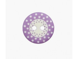 Bouton lilas15 mm