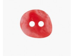 Bouton asymétrique rouge