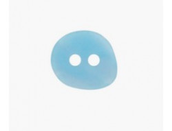 Bouton asymétrique bleu clair  - 1