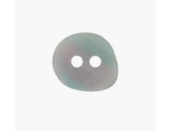 Bouton asymétrique gris