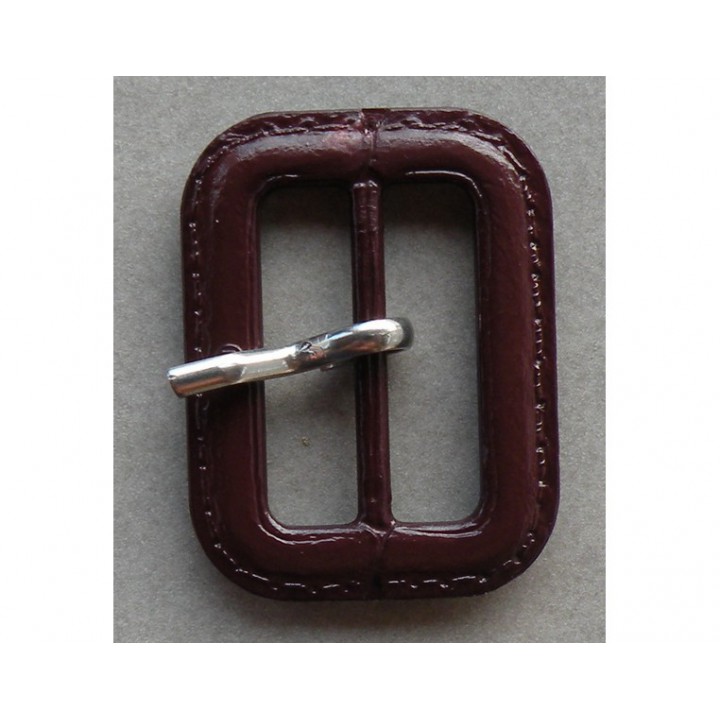 Boucle effet cuir marron pour trench  - 3