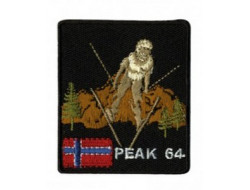 Écusson brodé thermocollant Peak 64