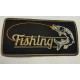 Écusson thermocollant pêche "FISHING"