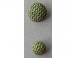 Bouton kaki clair 18 et 25 mm  - 1
