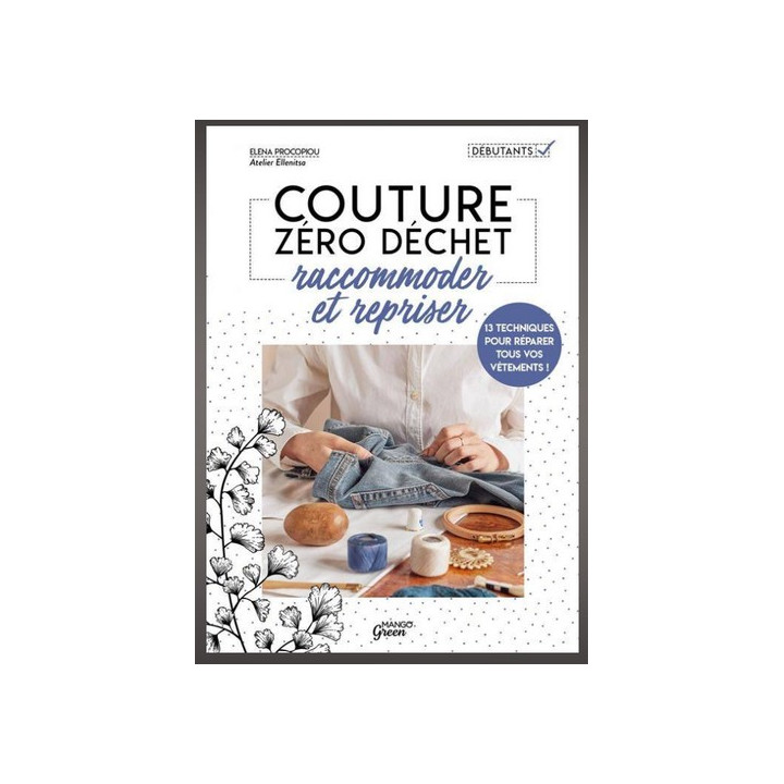 Livre couture Raccommoder et Repriser  - 1