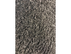 Tissu tout doux 100% polyester noir