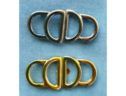 Attache métal doré ou argent  - 1