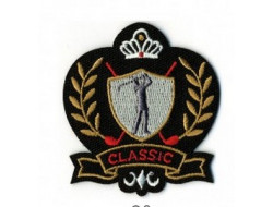 Écusson thermocollant Golf