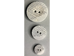 Bouton bois blanc 34, 23 et 15 mm
