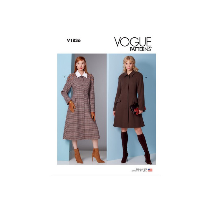 Patron de manteaux - Vogue V1836