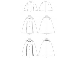 Patron cape femme - Vogue 1838  - 2