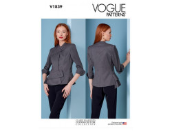 Patron veste femme - Vogue 1839